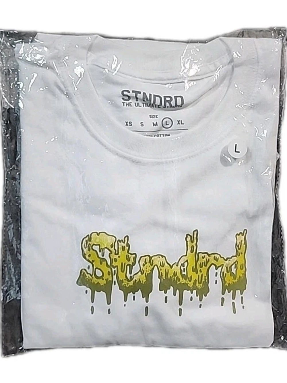 STNDRD BRAND White Graphic T Shirt New